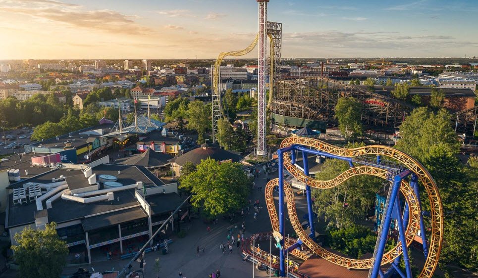 Linnanmäki Amusement Park, Helsinki, Finland